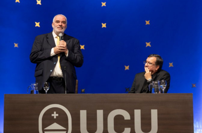 UCU distingue a Pablo Atchugarry. Crédito imágenes: Presidencia Uruguay,