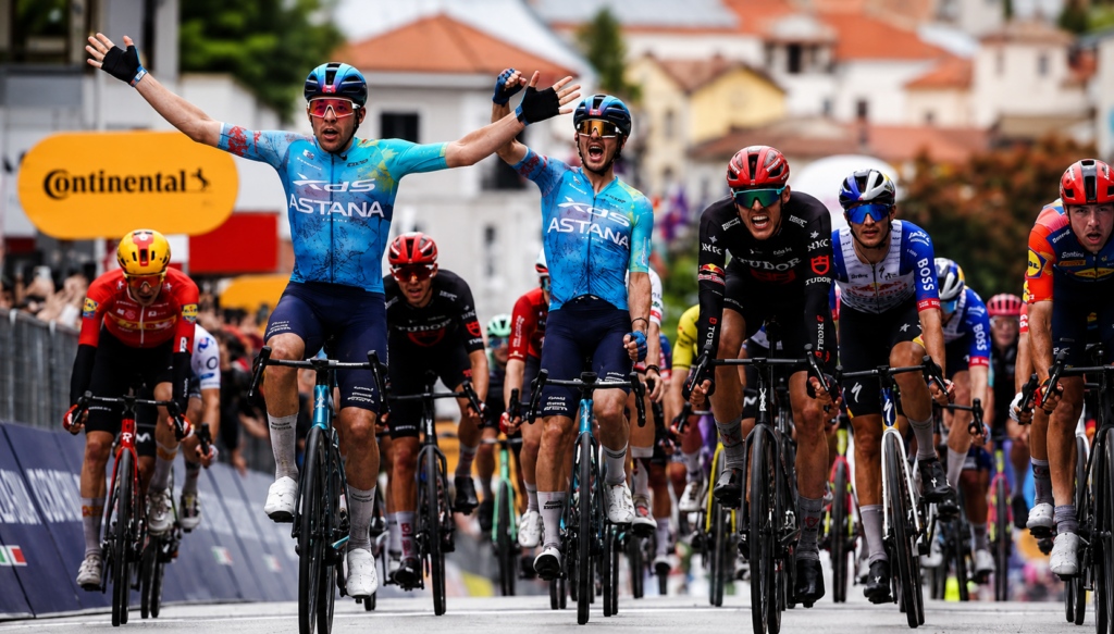 Ciclista fernandino Thomas Silva Giro de Italia