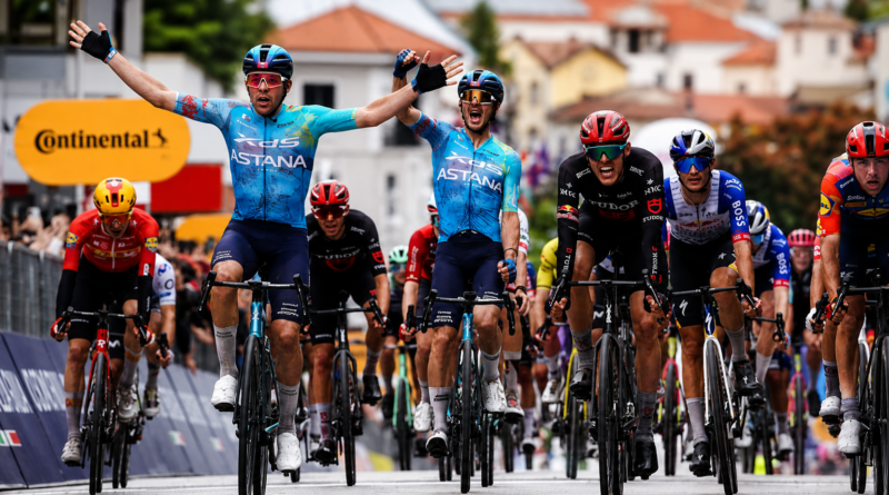 Ciclista fernandino Thomas Silva Giro de Italia