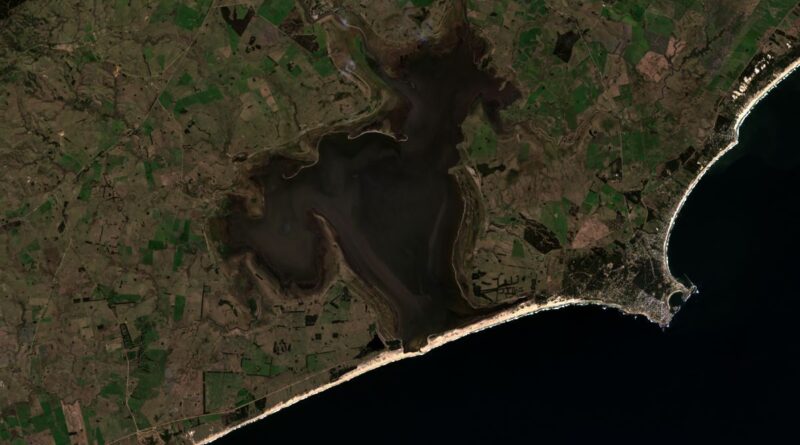 laguna de rocha uruguay landsat oli de agosto de