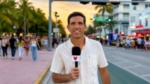 Marcos Grolero en Miami día inauguración Mundial