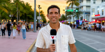 Marcos Grolero en Miami día inauguración Mundial