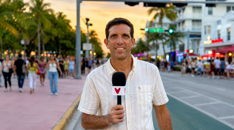 Marcos Grolero en Miami día inauguración Mundial