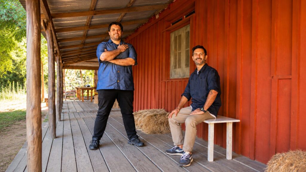 Aurelien Bondoux y Agustín Bernadet