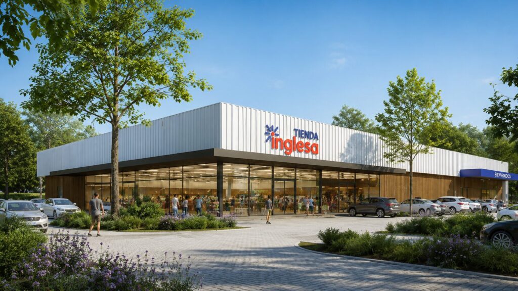 Solanas render nueva Tienda Inglesa. Imagen ilustrativa