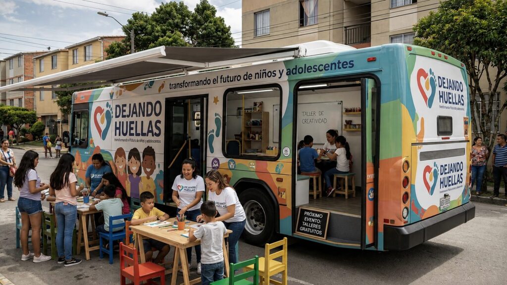 Dejando Huellas bus