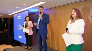 Javier Azcurra vicepresidente CAMTUR en roadshow Brasil