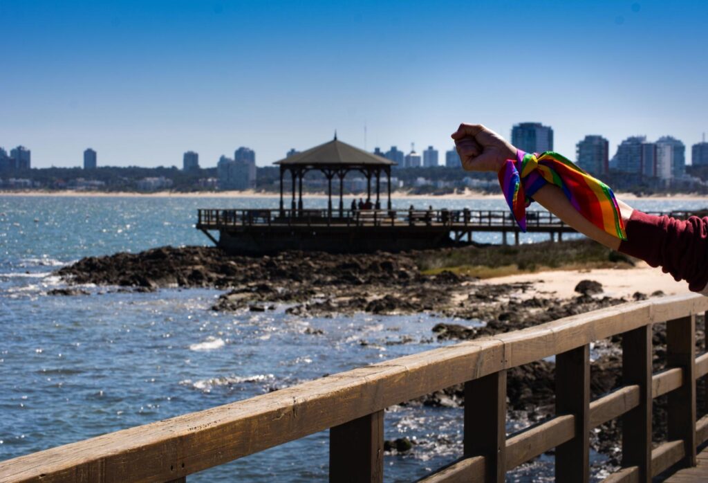 lgbt+ Punta del este foto glorieta