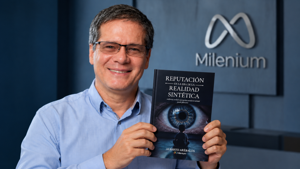 Alberto Arébalos presenta el libro La reputación en la era de la realidad sintética